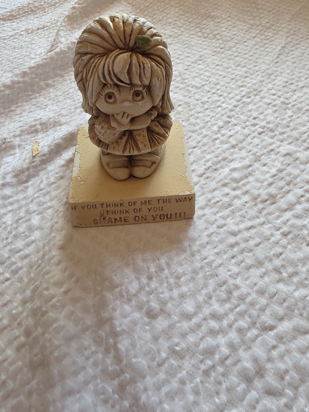 vintage 1969 Paula figurine (model W-111) featuring a molded cartoon girl